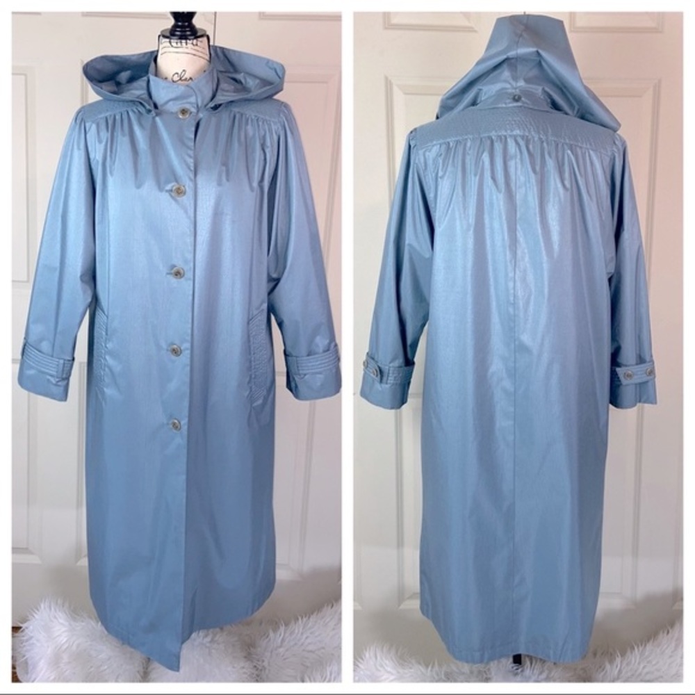 Fleet Street Vintage Long Trench Coat
